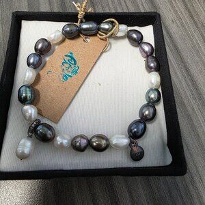 Melina baroque pearl bracelet